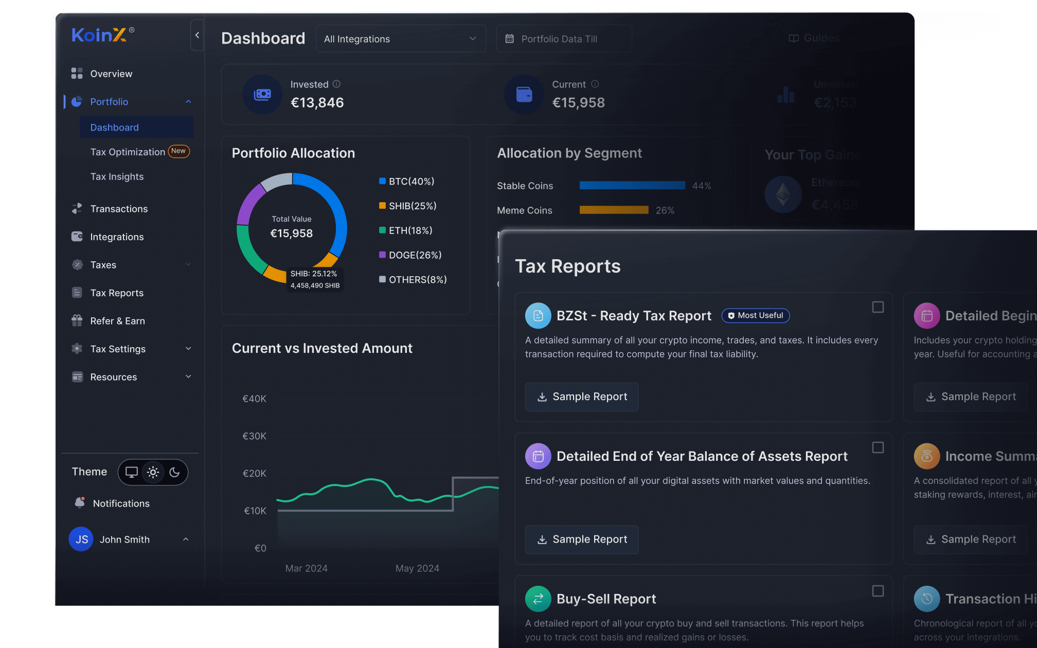 Crypto Tax Platform
