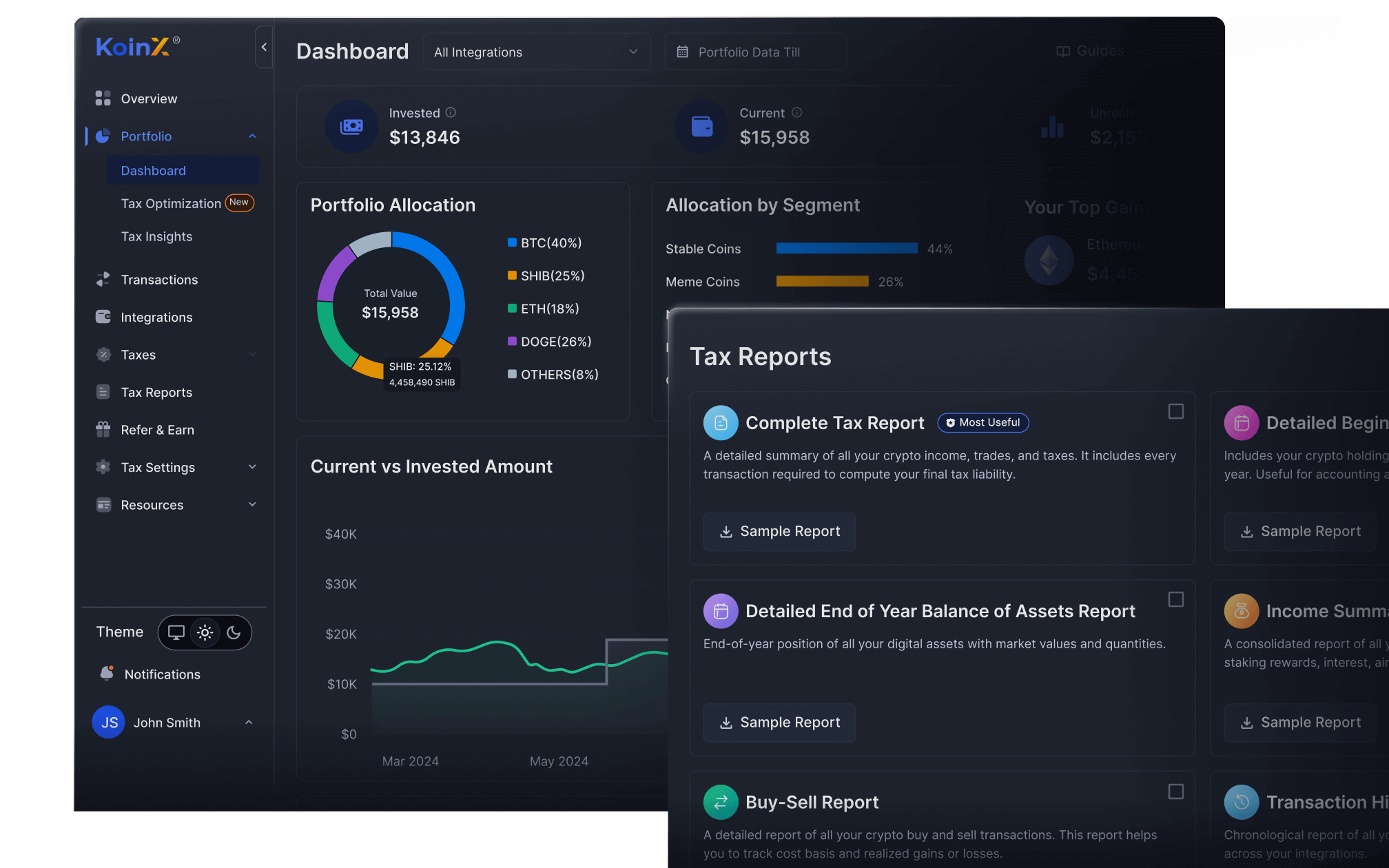 Crypto Tax Platform